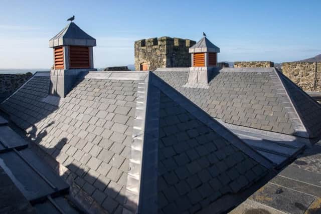 Exterior of the new roof.  Pic Brian Thompson
