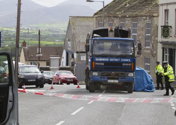 Emergency services attend two-vehicle crash in Rathfriland