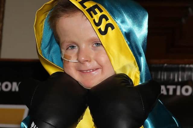 Oscar Knox, who died in May after battling cancer.