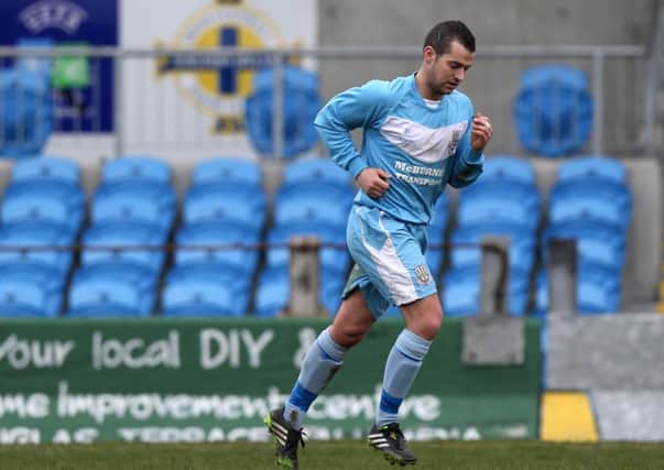Neal Gawley was on target for Ballymena United