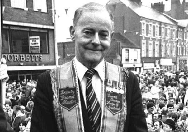 Lord Molyneaux pictured in 1985.  Photo: PA Wire