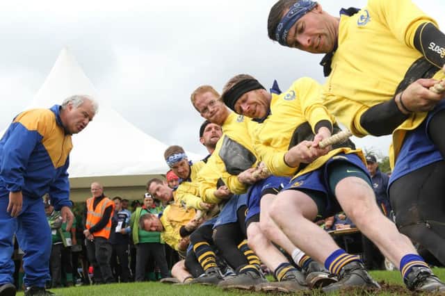 Bancran compete in the Junior World and 50th Anniversary European Tug of War Championships Belfast, YMCA sports ground. 
Picture Colm O'Reilly Presseye.