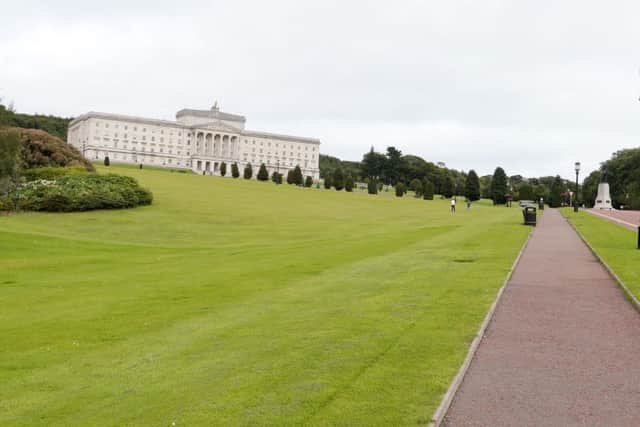 General view of Parliament Buildings at Stormont