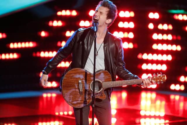 Keith Semple on The Voice USA (Photo by: Tyler Golden/NBC)
