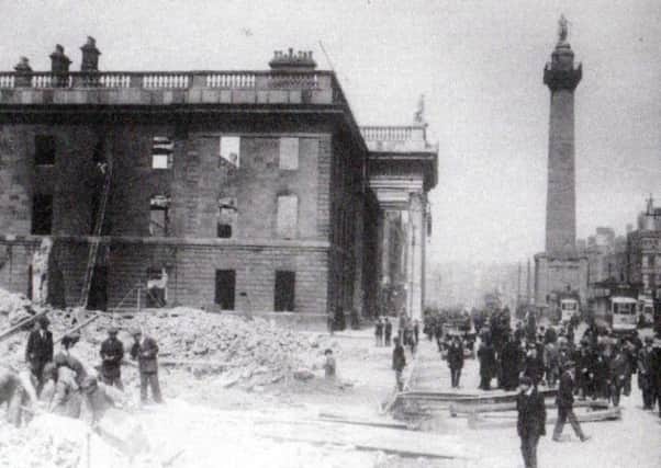 Dublin in the wake of the Easter Rising 1916