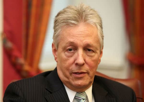 Peter Robinson, who has stepped down as first minister. Photo: Niall Carson/PA Wire