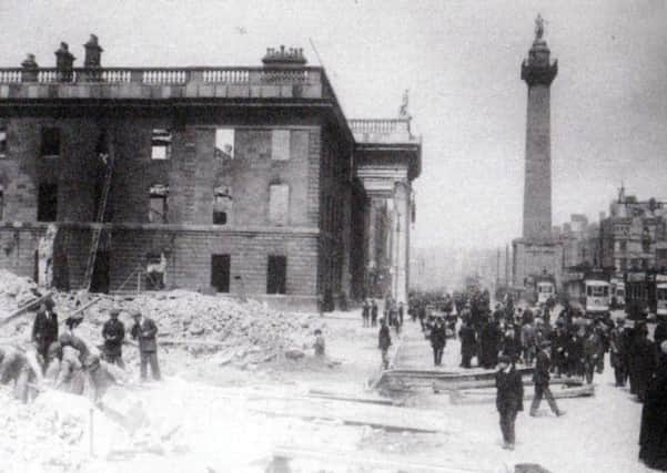 The 1916 Rising was internal to Ireland and bitterly divisive so is not equivalent to the Somme commemorations