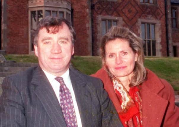 The late Lord Ballyedmond and his wife Mary