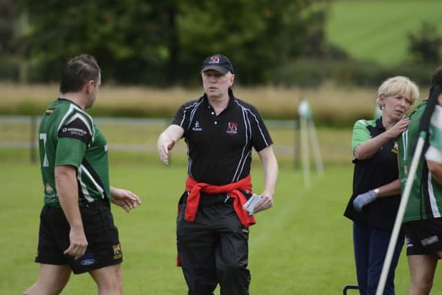 City of Derry coach Terry McMaster.