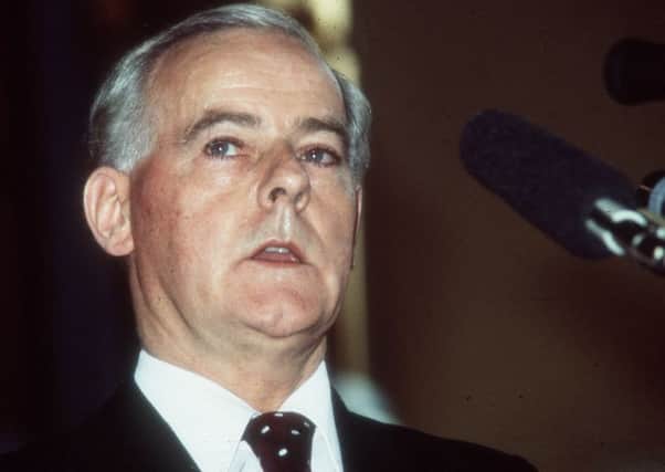 James Molyneaux, former Ulster Unionist leader, seen in 1978