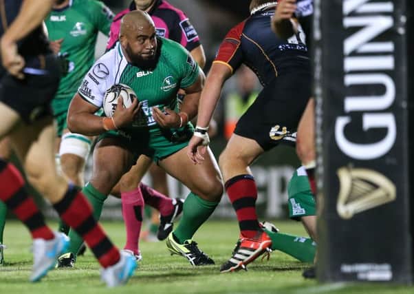 Connacht and Ireland prop  Rodney Ah You
 who has signed for Ulster