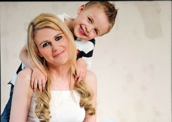 Six year old Joshua Kelly who was killed in a road traffic accident yesterday in Newtownards.
He is pictured with his mum Clare Kelly
