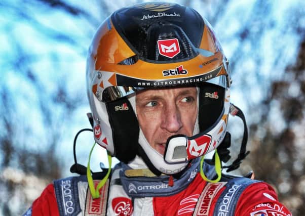 Kris Meeke remains in the hunt for victory in Monte Carlo.