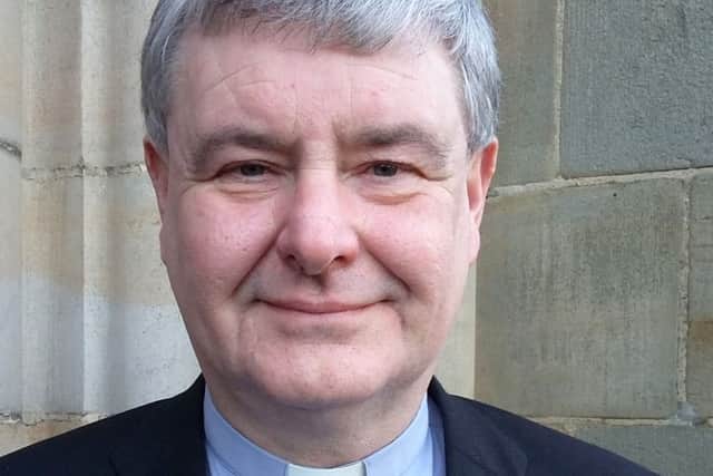 The Rev Tony Davidson, minister of First Armagh Presbyterian church