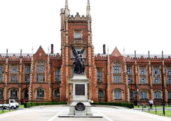 Queen's University Belfast said it was a 'non-denominational university'