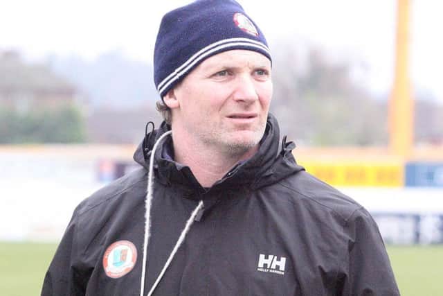 Banbridge coach Dan Soper