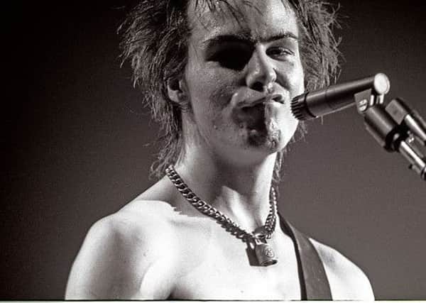On February 2, 1979  Sex Pistols bass player Sid Vicious died of a heroin overdose in New York.

Pic: Chicago Art Department