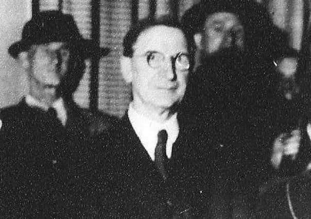 Eamon De Valera during a visit to Londonderry in 1952