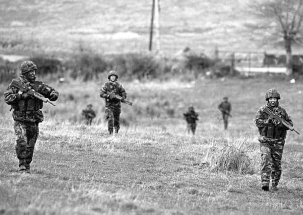 Pacemaker Belfast -Archive. 
The army in South Armagh.