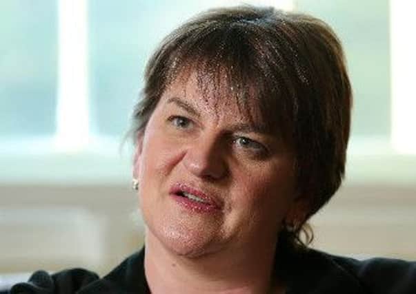 Arlene Foster said a June EU poll would confuse issues