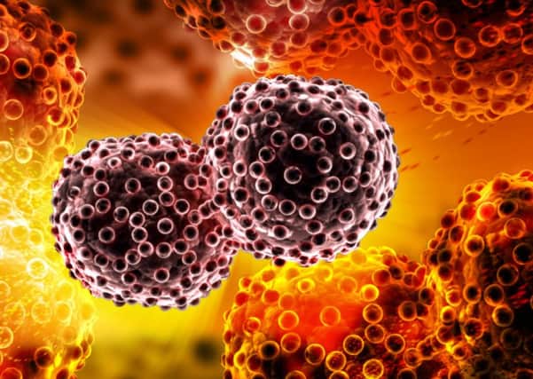 The technique attacks cancer cells, pictured - credit Shutterstock