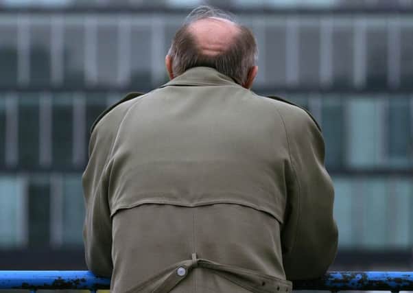 Middle-aged men are particularly at risk of suicide, said the Samaritans