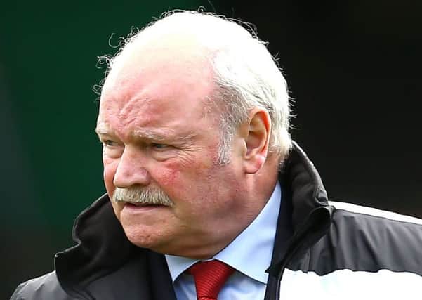 Ronnie McFall was Portadown manager for 29 years