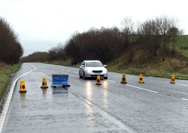 Clanabogan Road between Omagh and Dromore is closed due to the accident