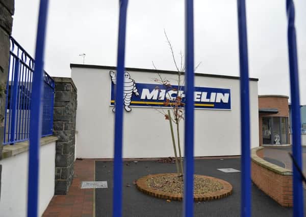 Michelin factory in Ballymena