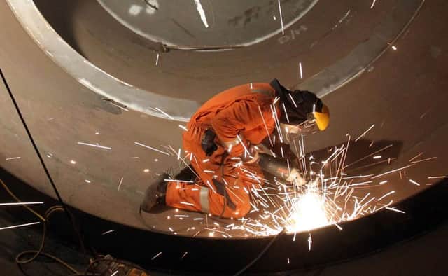Manufacturing remains under intense pressure according to the report