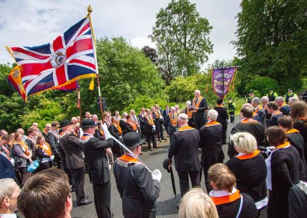The Orange Order has been protesting at Drumcree since their parade was banned in 1998