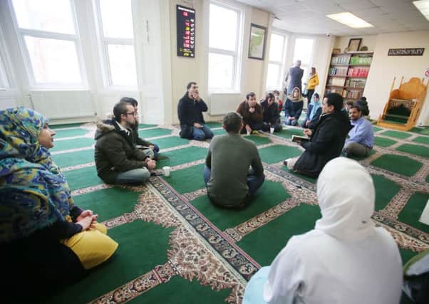 Belfast Islamic Centre on Wellington Park in the south of the city opened its doors to the public along with more than 90 mosques across the UK to "explain their faith beyond the hostile headlines"