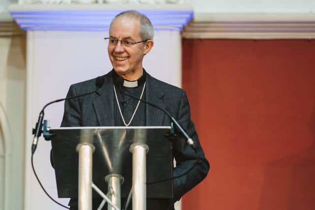 The Most Revd Justin Welby. By David Cavan