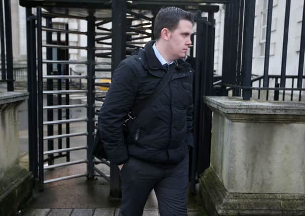 Phil Flanagan at the High Court last month