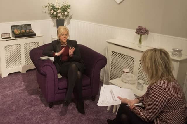 Precious Life founder Bernadette Smyth speaking to the News Letters Helen McGurk