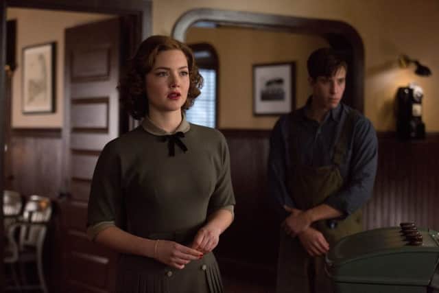 Holliday Grainger as Miriam and Beau Knapp as Mel Gouthro in The Finest Hours PA/Claire Folger/Disney