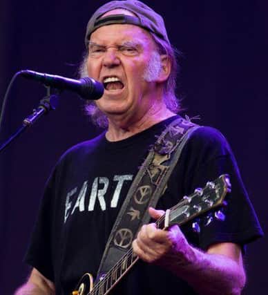 Neil Young is due to play in Belfast for the first time