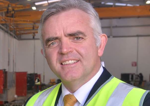 Enterprise, Trade and Investment Minister Jonathan Bell
