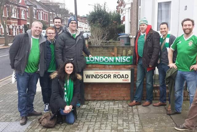 Supporters at Windsor Road in London at the weekend