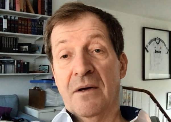 Alastair Campbell in his video message for Wednesdays mental health conference