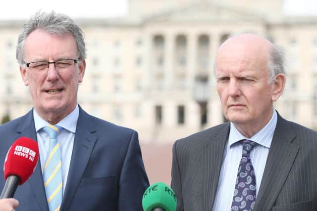 Mike Nesbitt and Michael McGimpsey are backing Rodney McCune as UUP candidate