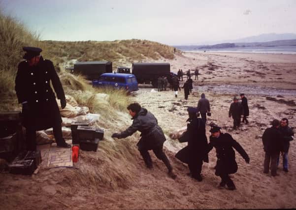IRA arms supplied by Col Gaddafi found at Five Fingers beach in Donegal in 1988. Over 100 Kalashnikov rifles, five heavy machine guns, explosives and hand grenades were buried in oil storage tanks
