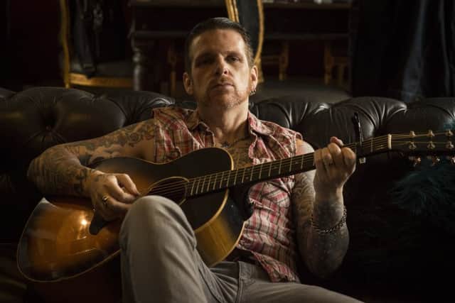 Ricky Warwick is embracing a more acoustic sound on his new release
