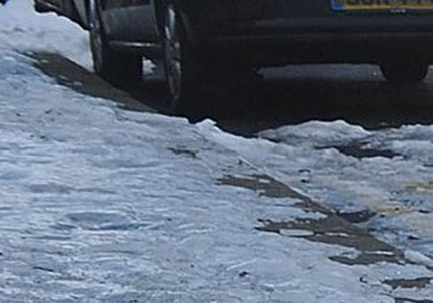 Motorists have been warned over possible ice on roads