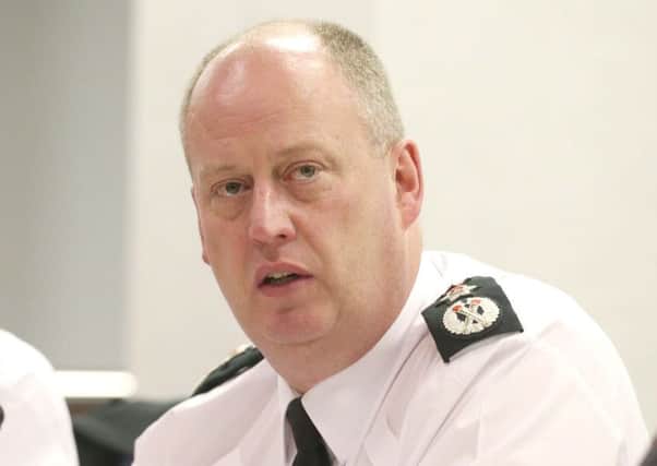 PSNI Chief Constable George Hamilton attended Mondays meeting