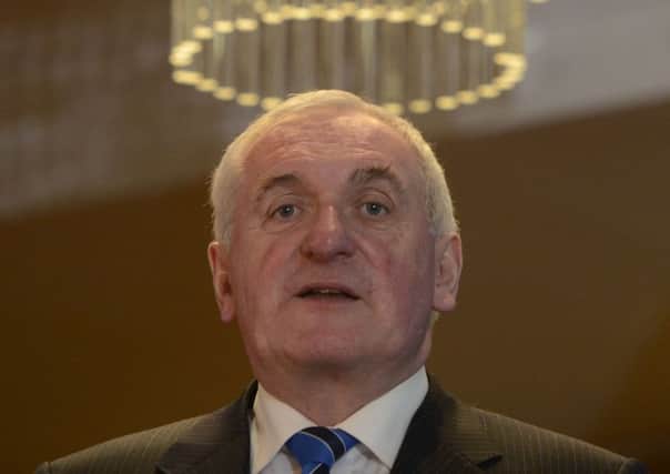 Former Taoiseach Bertie Ahern