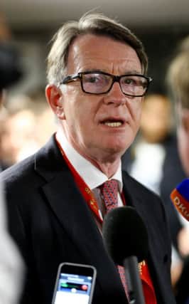Former EU Trade Commissioner Lord Peter Mandelson