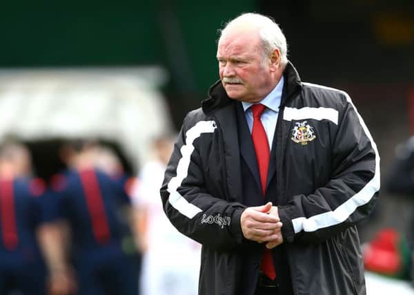 Ronnie McFall stepped down as manager on Saturday