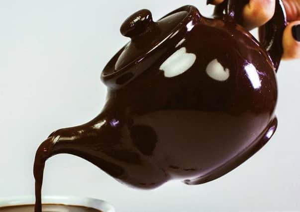 A clever shop has turned an old adage on its head and created the world's first useful chocolate TEAPOT