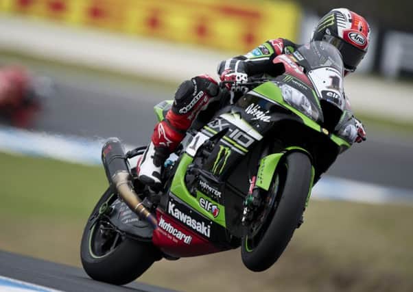 Jonathan Rea made a sensational start to the defence of his World Superbike crown.